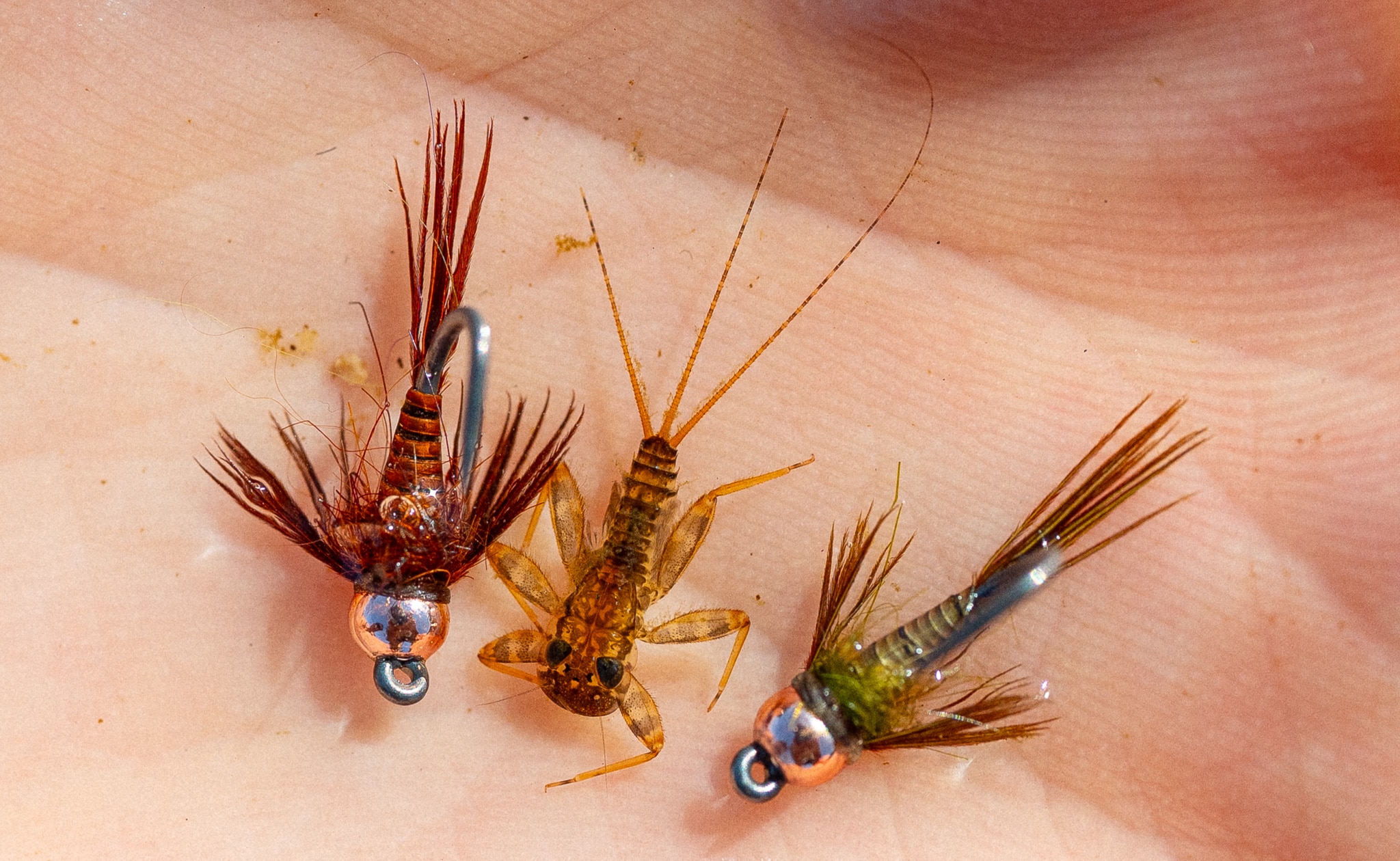 Boroff's Barbless Gooey Midge Pupa Tan S22 | Fulling Mill